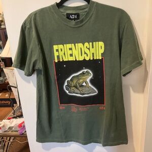 EUC A24 "Friendship" ""Time for you to Touch God" T-shirt Medium